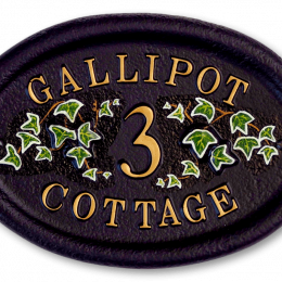 Ivy Split house sign