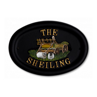 Hay Cart Miscellaneous House Sign house sign
