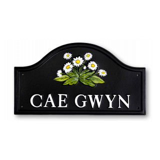 Daisies Floral House Sign house sign