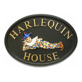 Harlequin Miscellaneous House Sign house sign