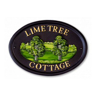 Lime Tree House Sign house sign