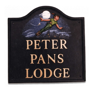 Peter Pan Miscellaneous House Sign house sign