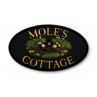 Mole Animal House Sign house sign
